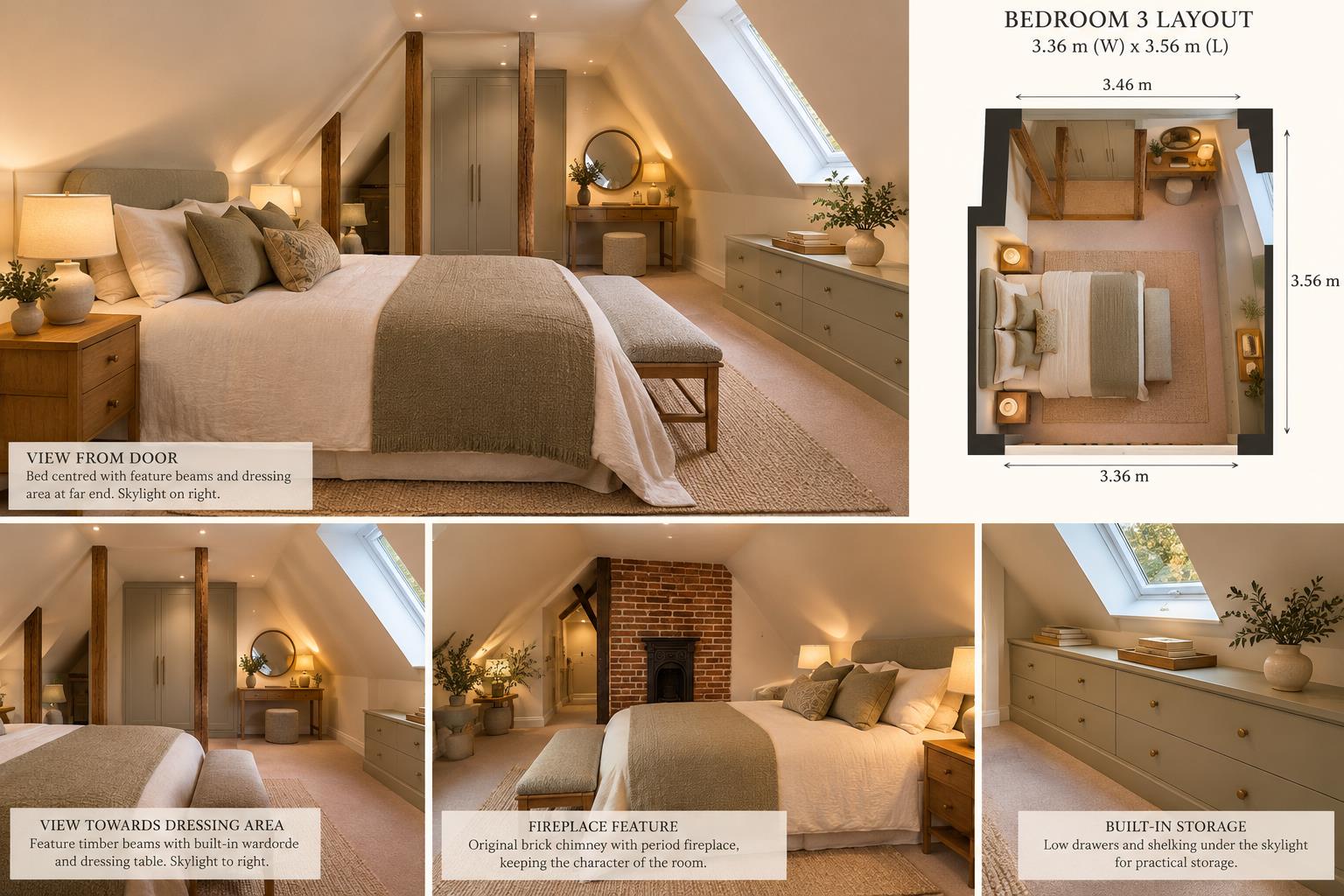 AI of second Floor Bedroom